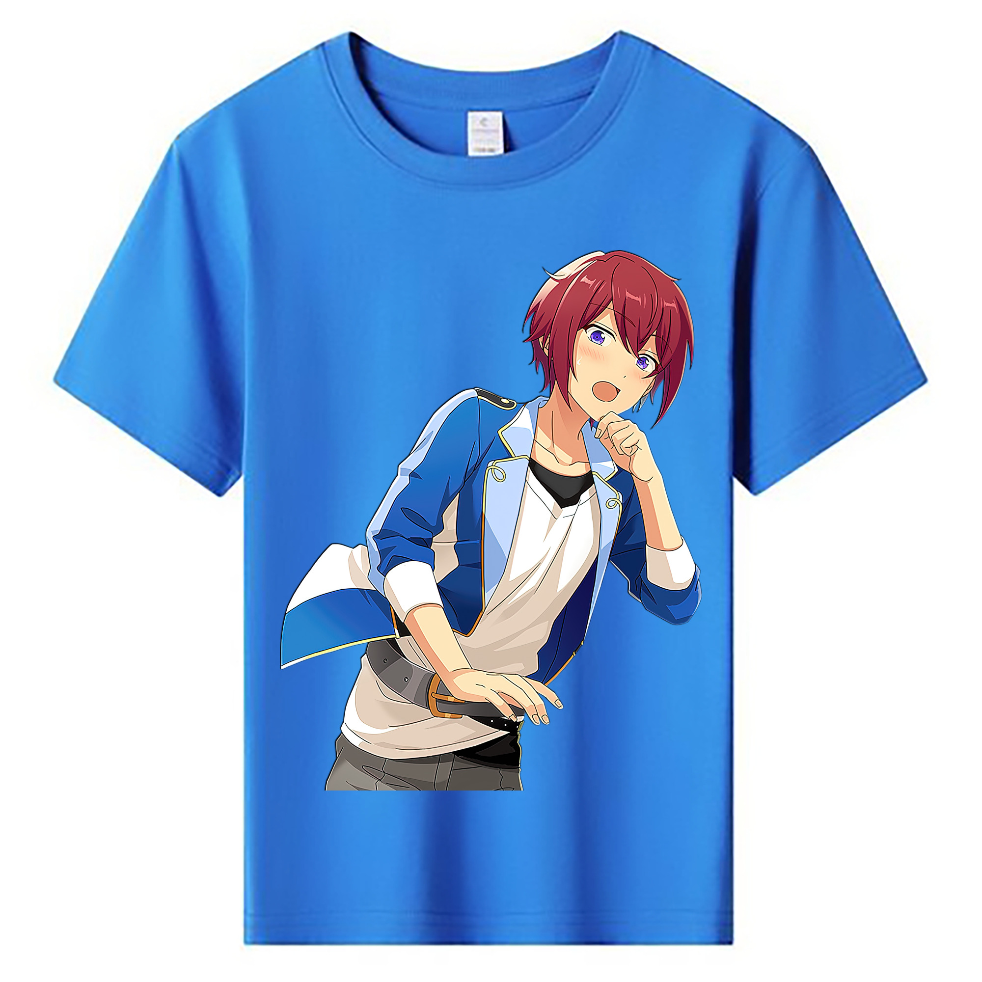 （画像用） あんさんぶるスターズ! Ensemble Stars 綿100％キッズTシャツ（フロントプリント）